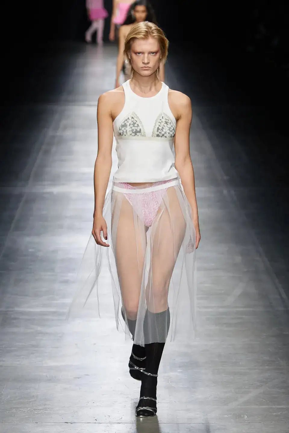 MSGM - Потници - Bra - Print Tank Top - Love|Labels
