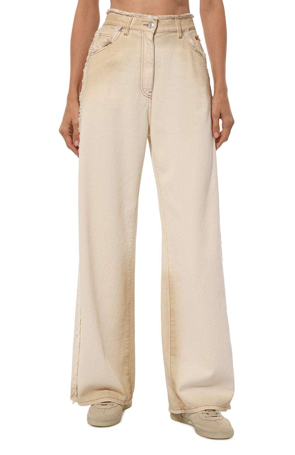 MSGM - Панталони - Bull Cotton Pants - Love|Labels