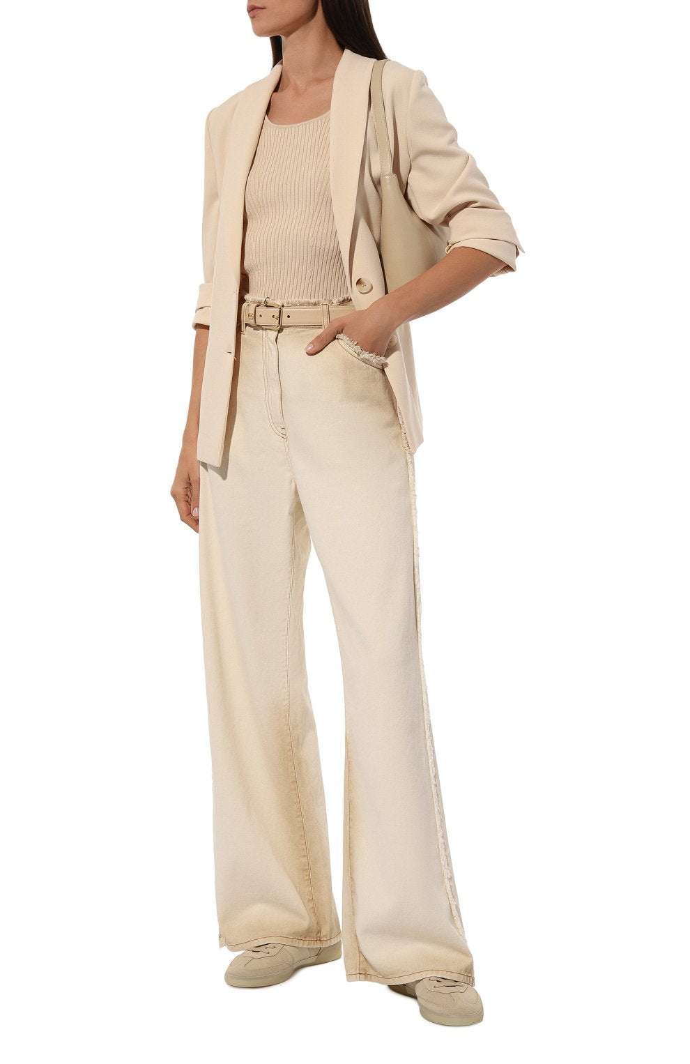 MSGM - Панталони - Bull Cotton Pants - Love|Labels