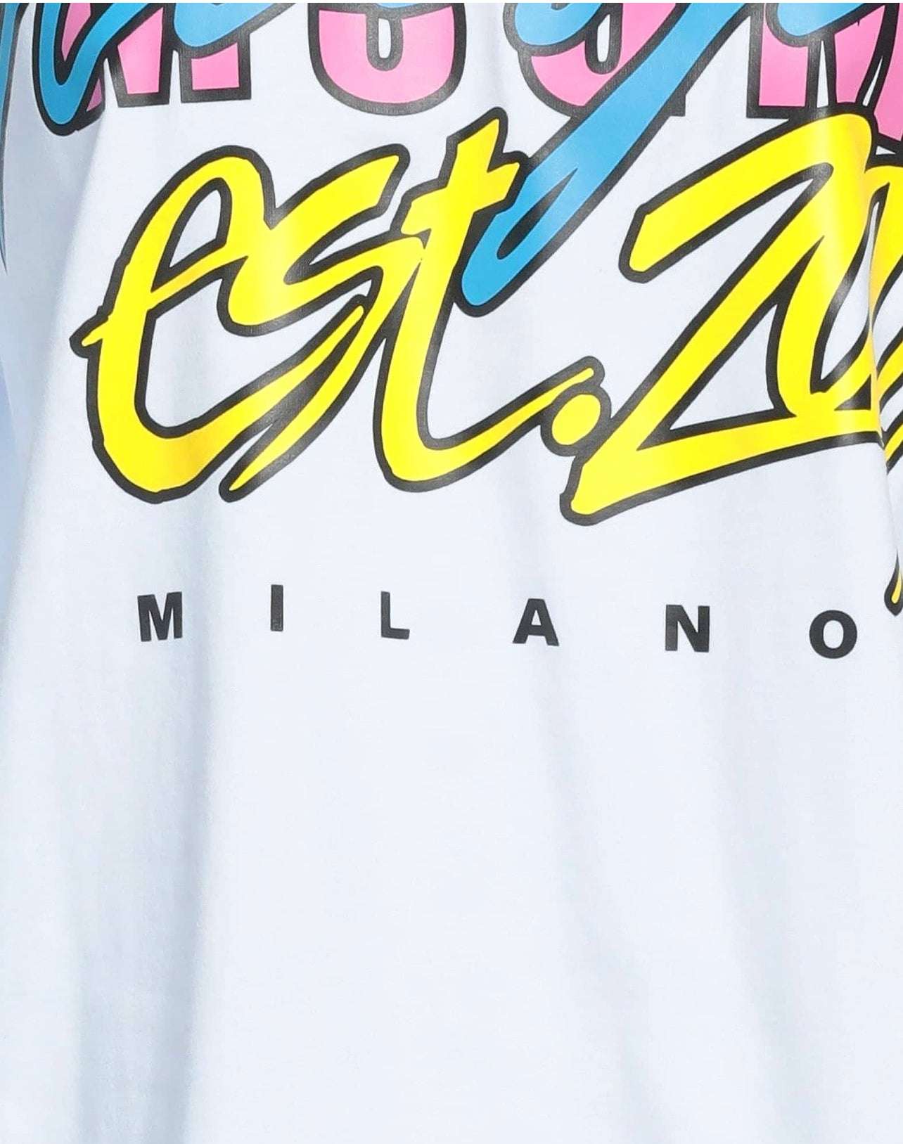 MSGM - Тениски - Colorful - Print Logo T-Shirt - Love|Labels