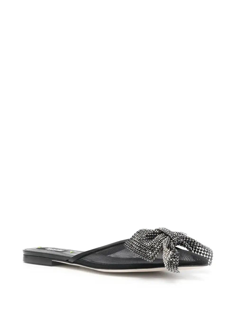 MSGM - Обувки - Crystal Embellished Bow Mules - Love|Labels