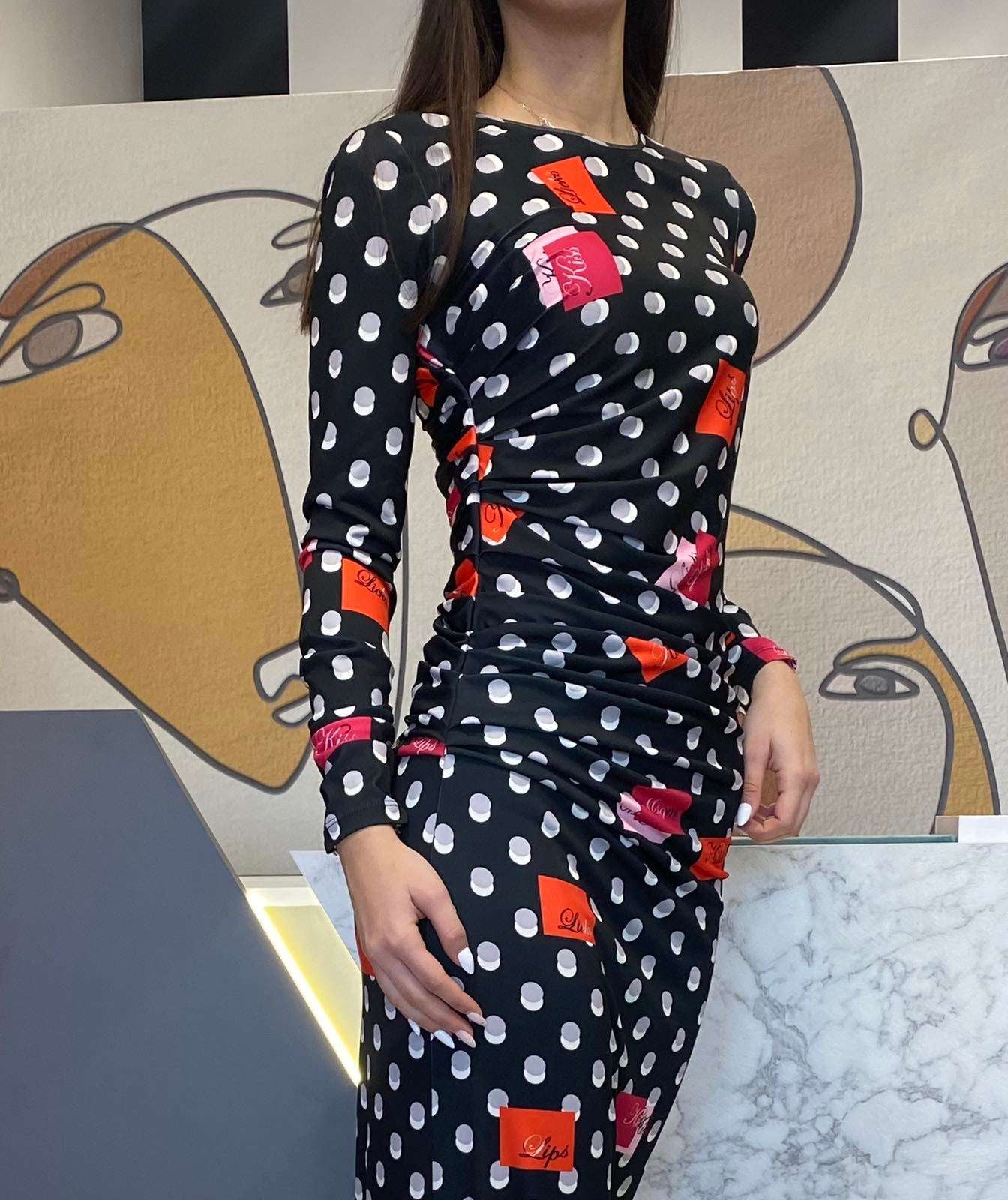 MSGM - Dots Print Dress - Love|Labels