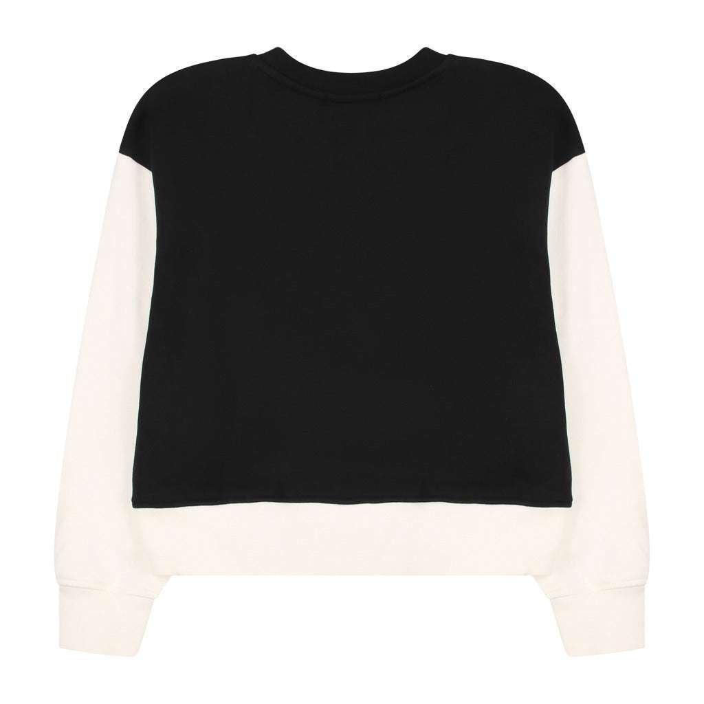 MSGM Kids - Блузи - Black&White Logo Jumper - Love|Labels