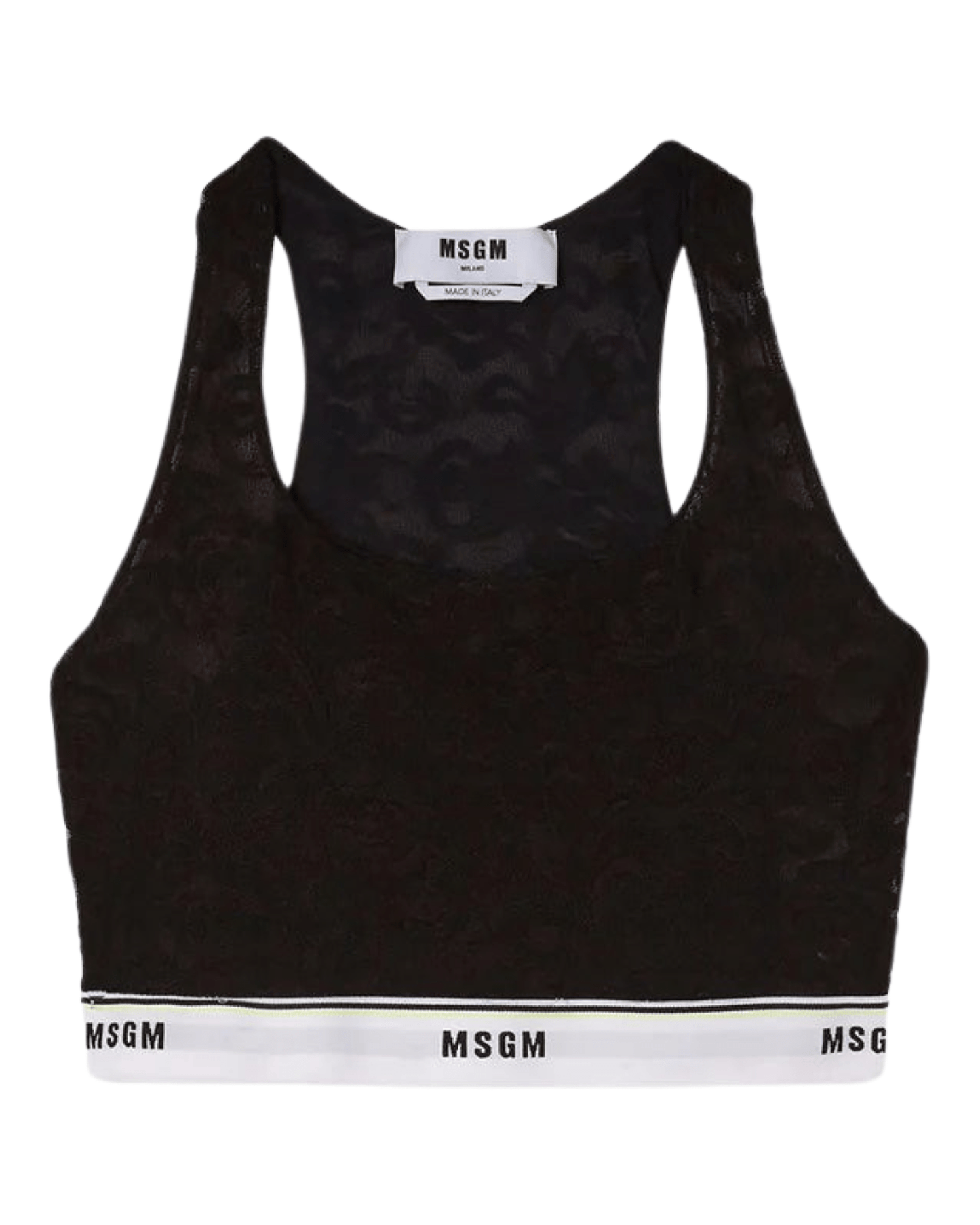 MSGM - Бельо - Сутиени - Lace Brassiere with Elastic Band - Love|Labels