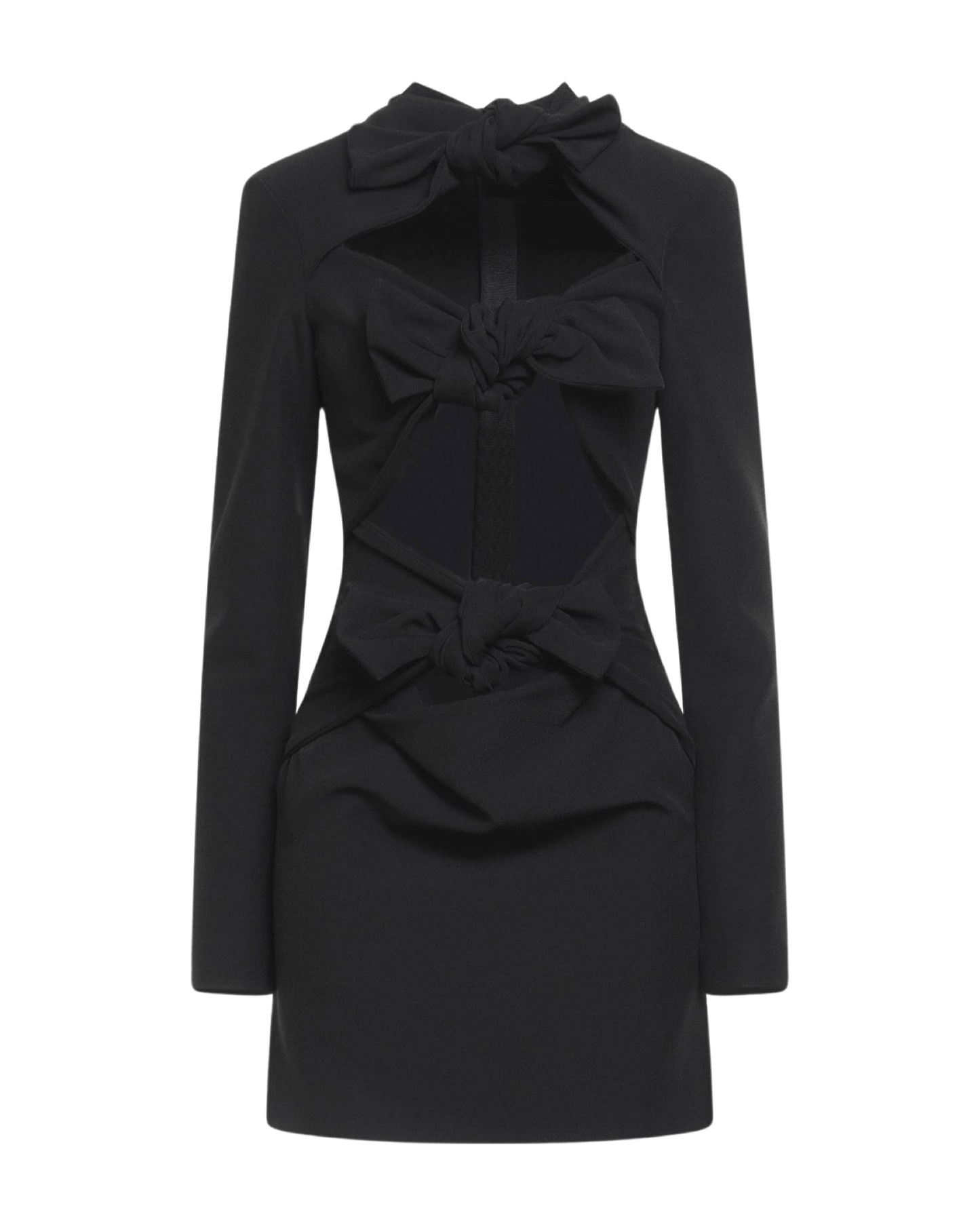 MSGM - Рокли - Mini dress in "Textured Crepe Cady" - Love|Labels