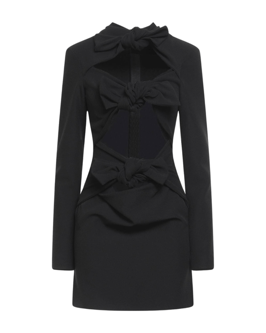 MSGM - Рокли - Mini dress in "Textured Crepe Cady" - Love|Labels