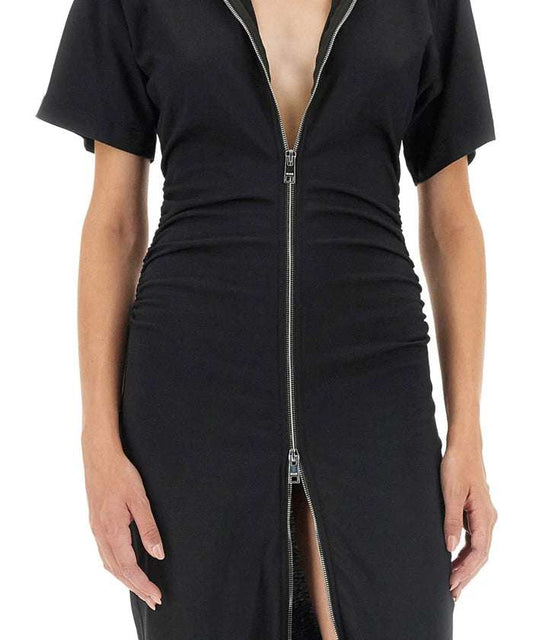 MSGM - Рокли - Poplin Shortsleeve Dress - Love|Labels