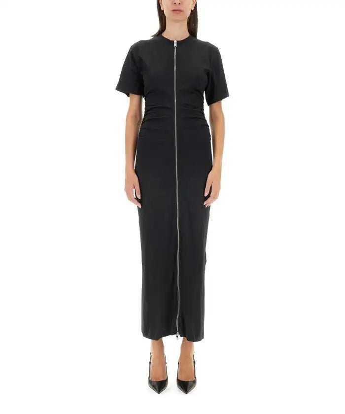 MSGM - Рокли - Poplin Shortsleeve Dress - Love|Labels