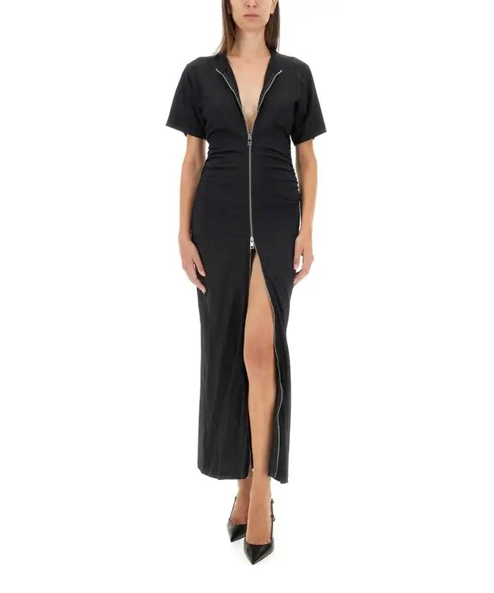 MSGM - Рокли - Poplin Shortsleeve Dress - Love|Labels
