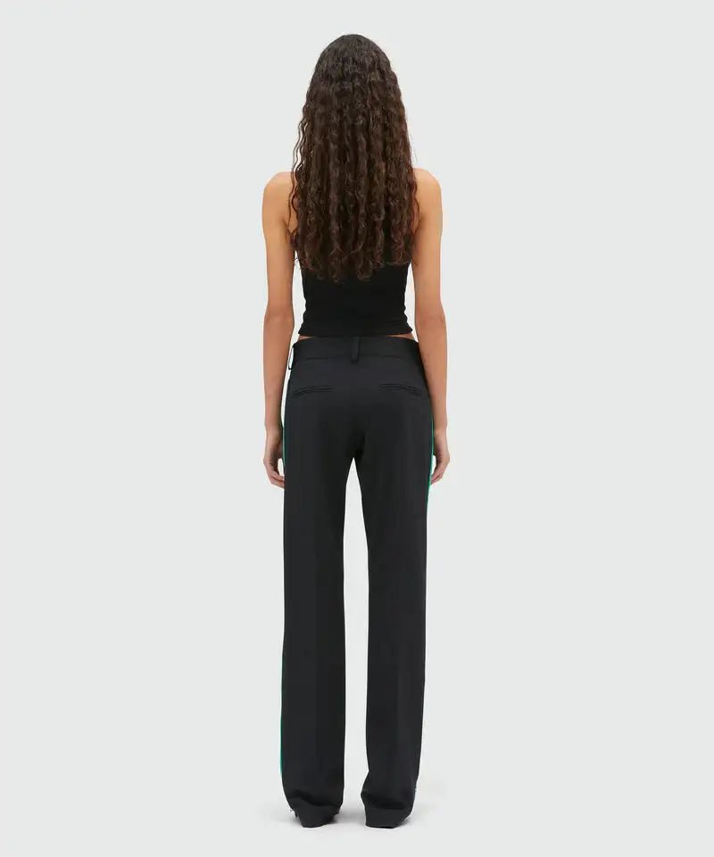 MSGM - Side Zip Black Pants - Love|Labels