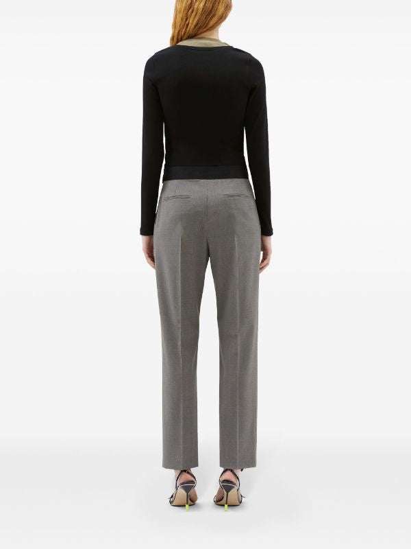 MSGM - Панталони - Straight Grey Trousers - Love|Labels