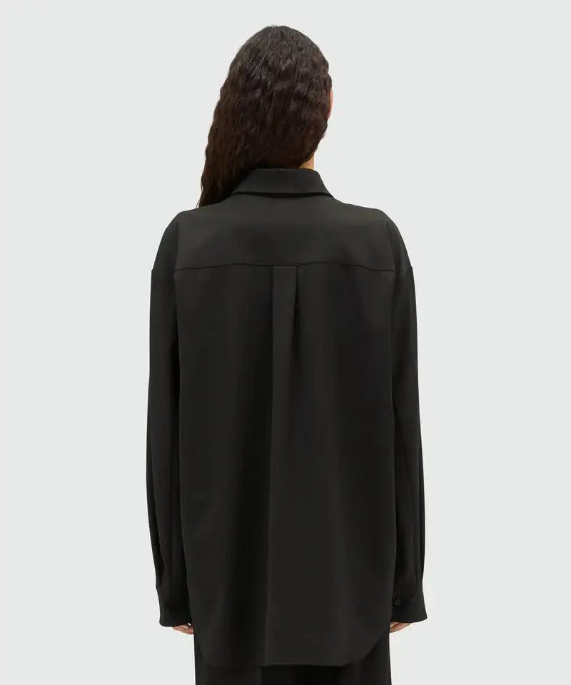 MSGM - Swan Black Shirt - Love|Labels