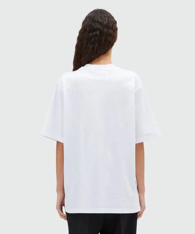 MSGM - Тениски - Swans Print T-Shirt - Love|Labels