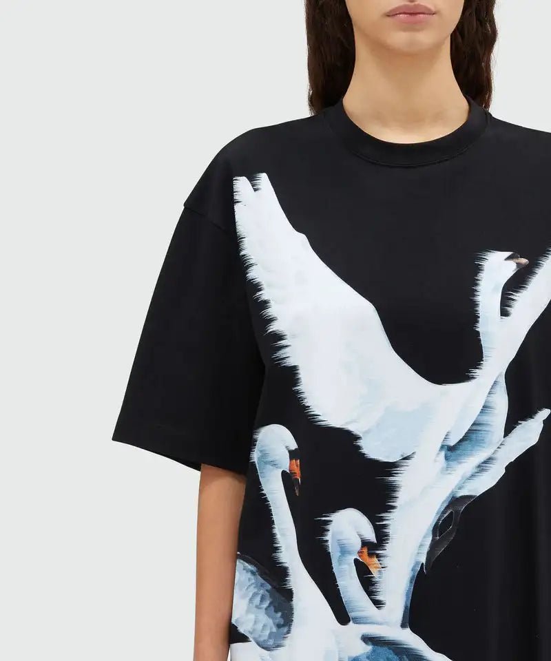 MSGM - Рокли - T-Shirt Dress With Print - Love|Labels