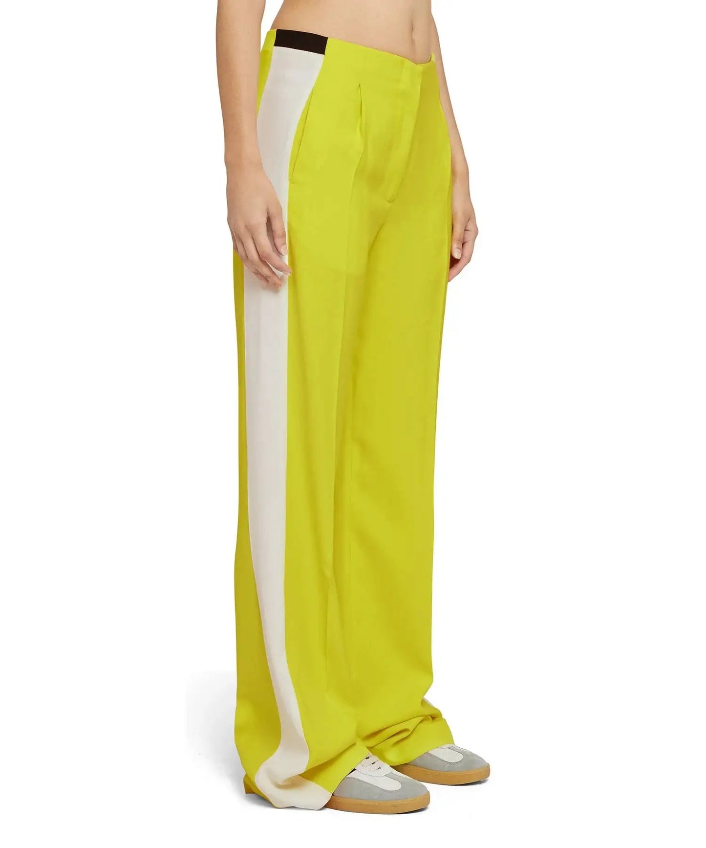 MSGM - Панталони - Tailored Pants with Side Band - Love|Labels
