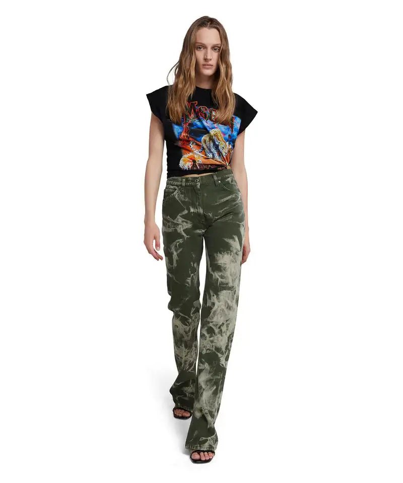 MSGM - Тениски - Tiger Print Top - Love|Labels