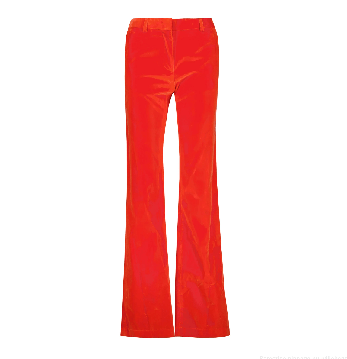 MSGM - Панталони - Velvet Red Pants - Love|Labels
