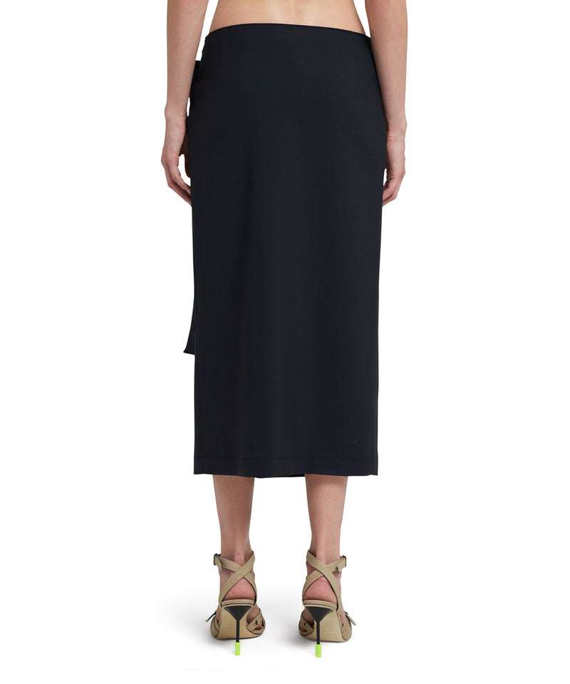 MSGM - Поли - Wrap Midi Skirt - Love|Labels