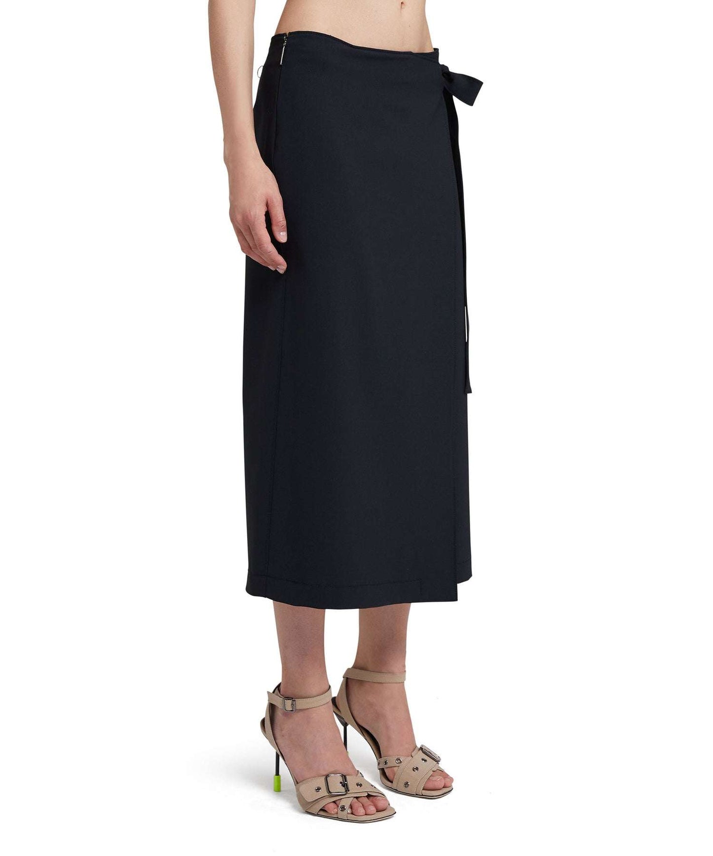 MSGM - Поли - Wrap Midi Skirt - Love|Labels