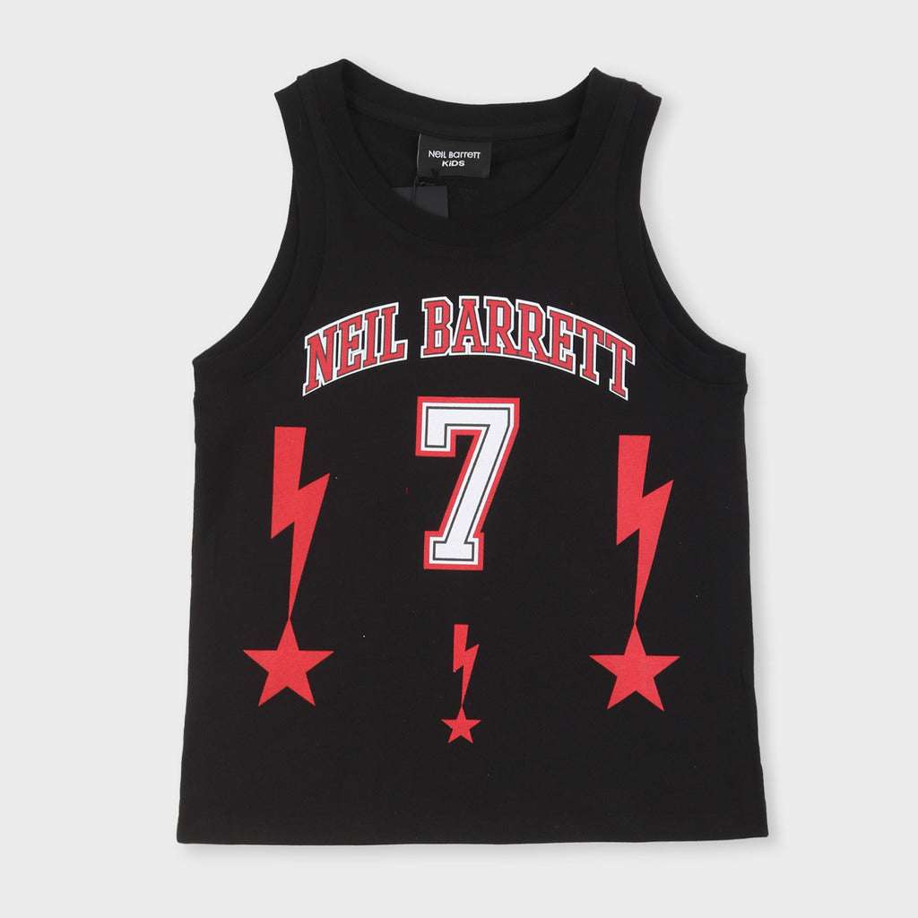 Neil Barrett Kids - Потници - Black 7 Top - Love|Labels