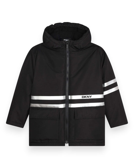 Water-Repellent Hooded Parka