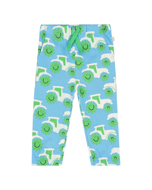 Boys Blue Tractor Logo Joggers
