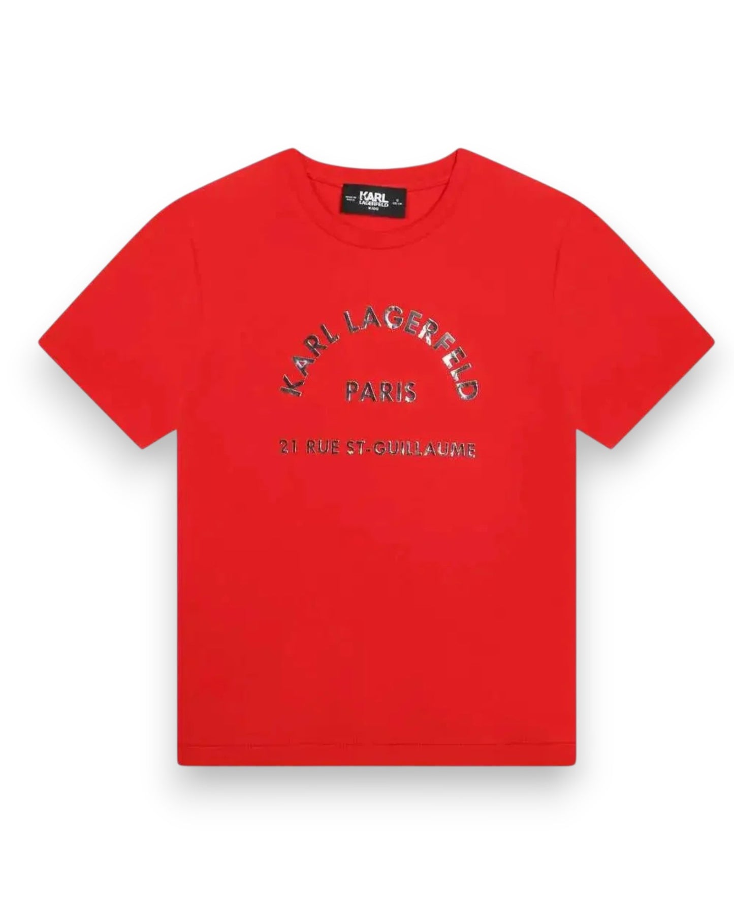 Logo Print Red T-Shirt