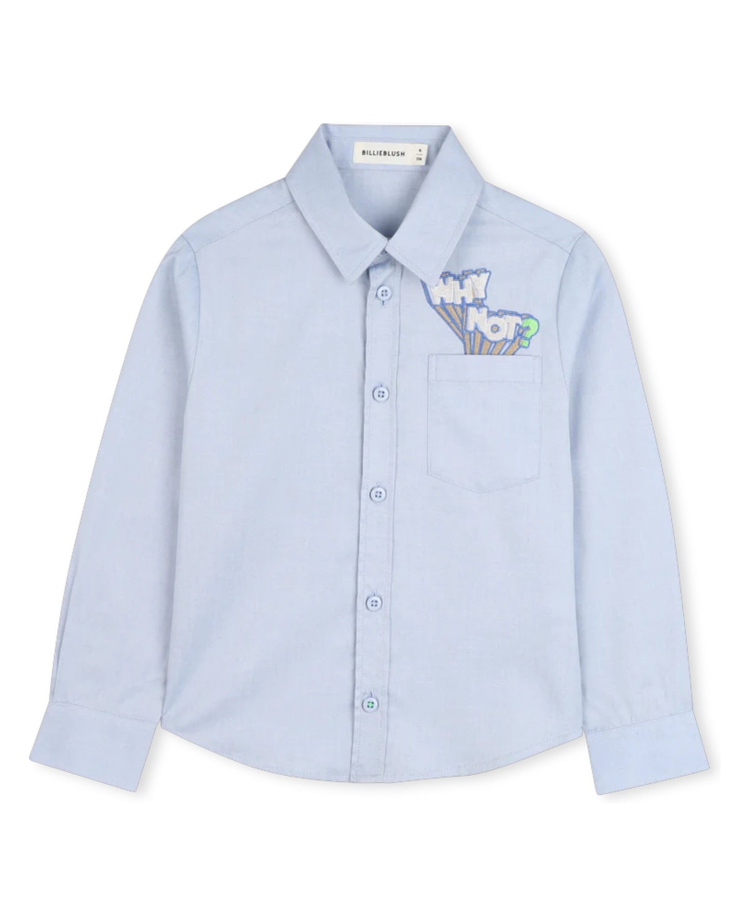 Cotton Light Blue Shirt