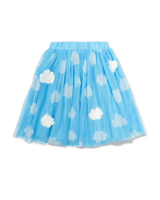 Blue Clouds Tulle Skirt
