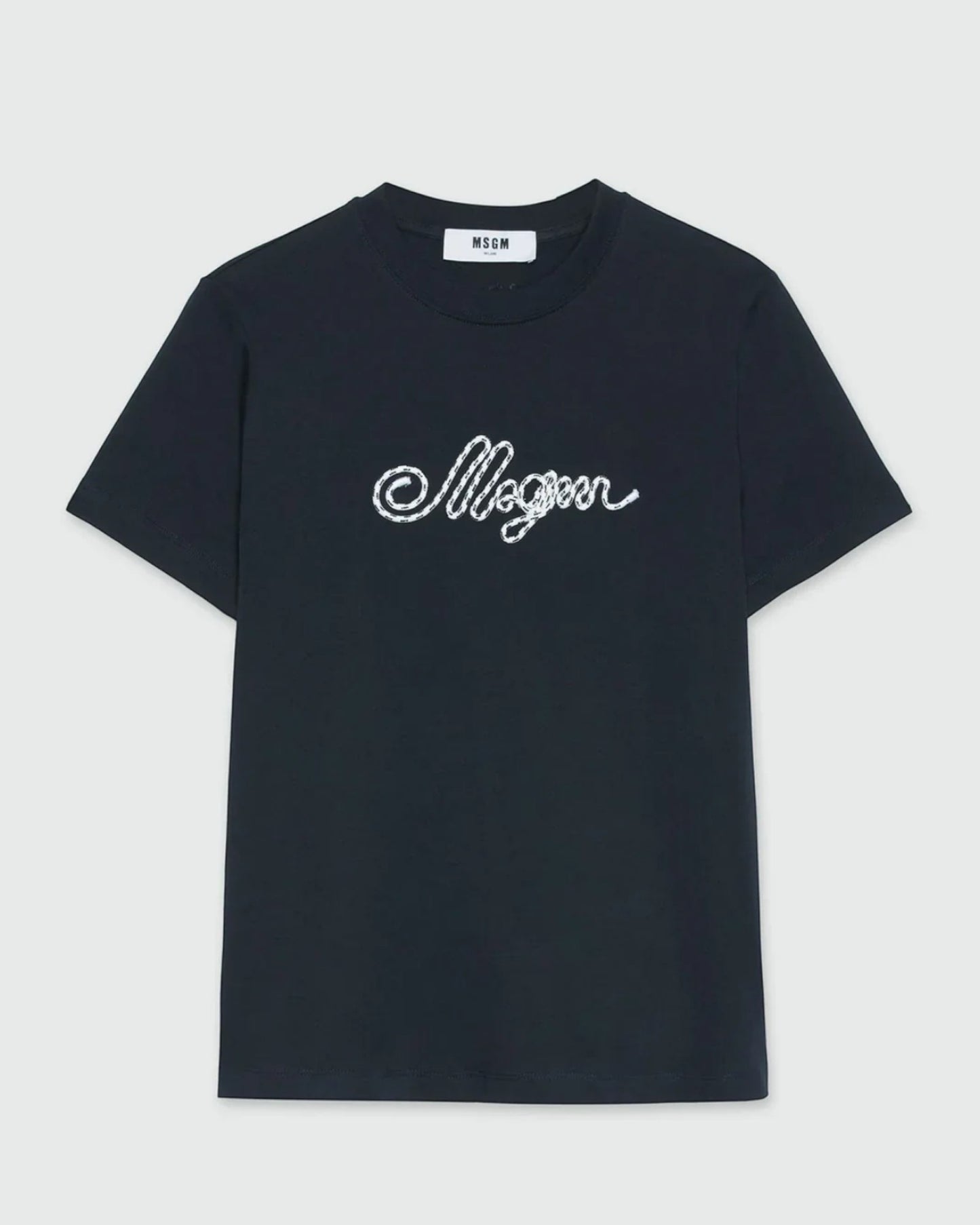 Rope Logo Black T-Shirt