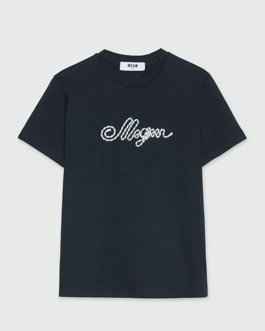 Rope Logo Black T-Shirt