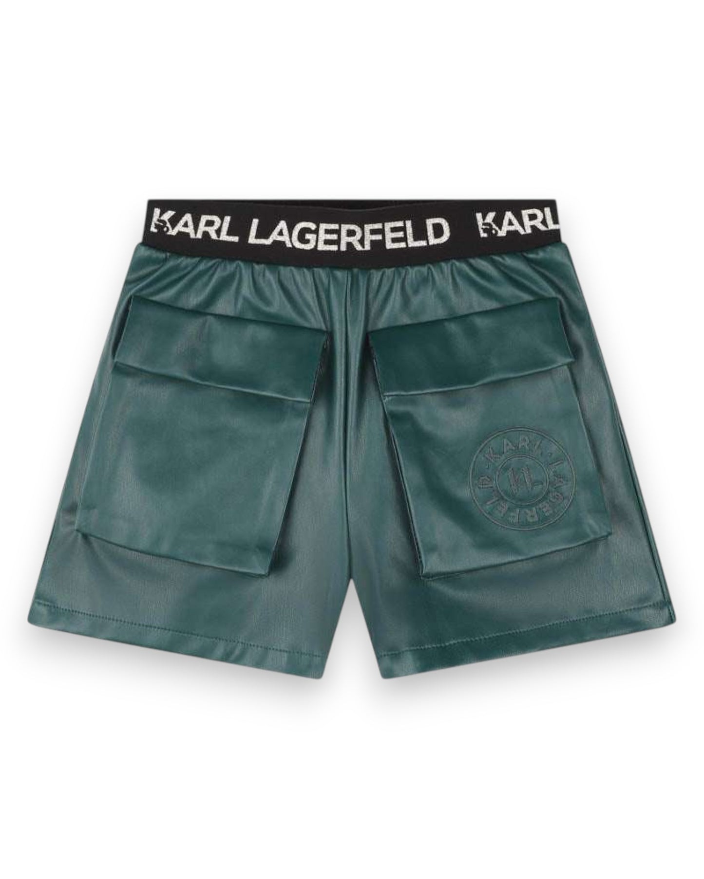 Faux Leather Shorts
