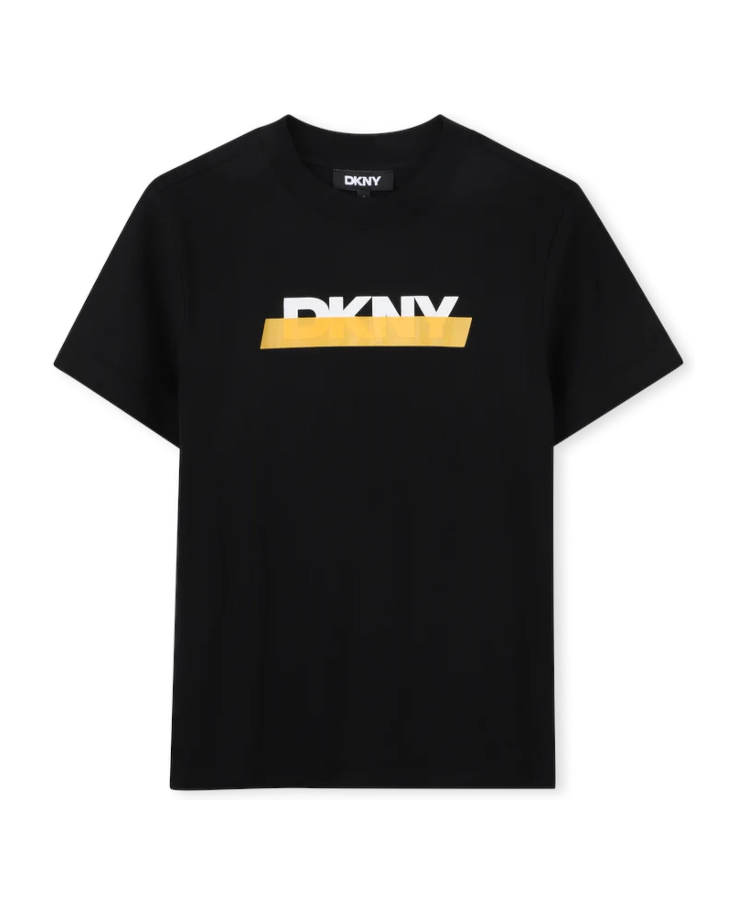 Black Yellow Logo T-Shirt