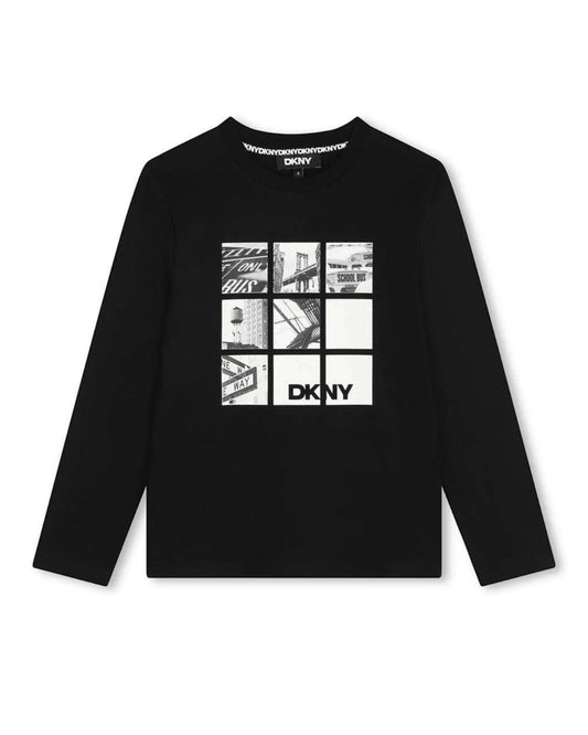 Long-Sleeved Cotton T-Shirt