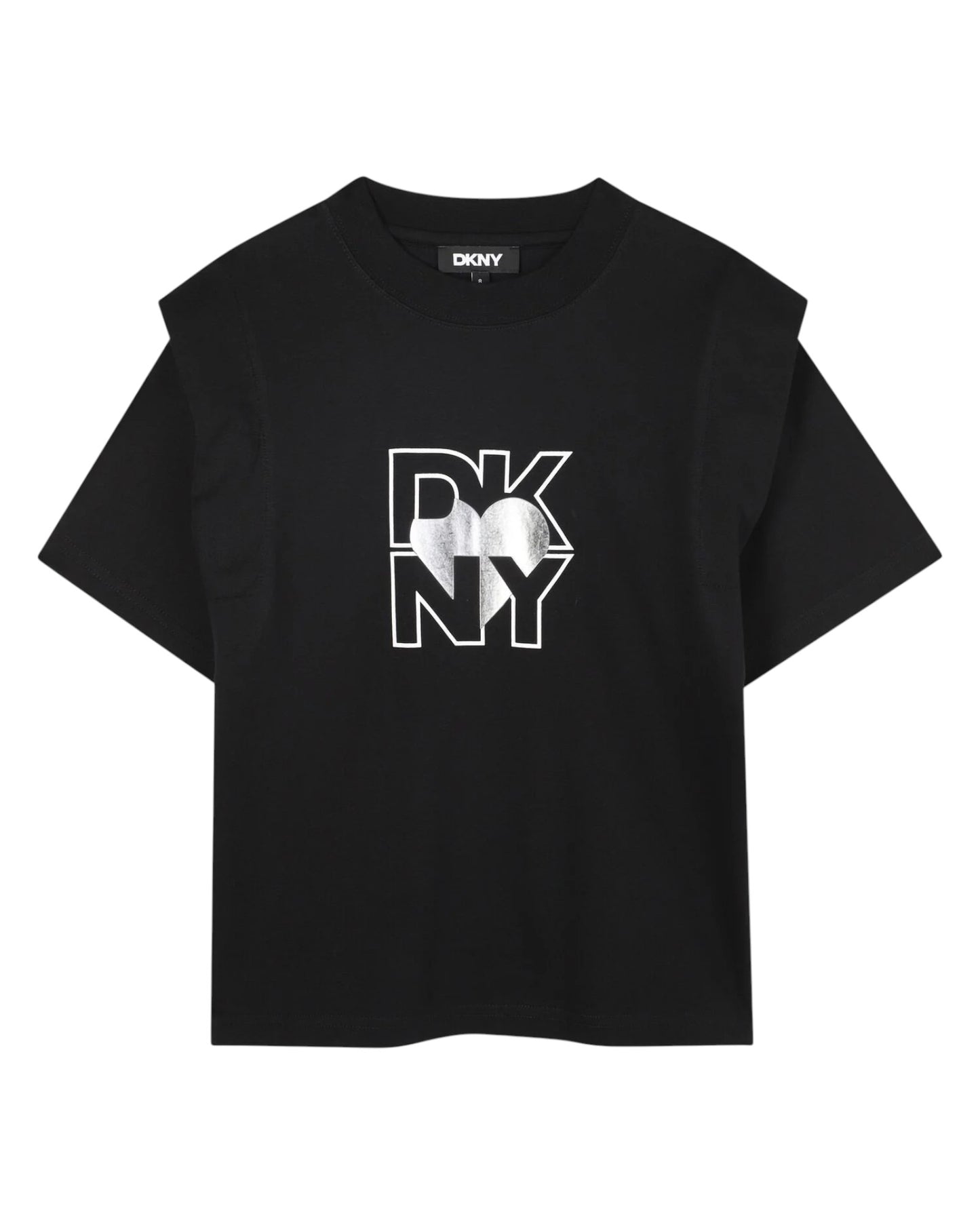 Girls Black Logo T-Shirt