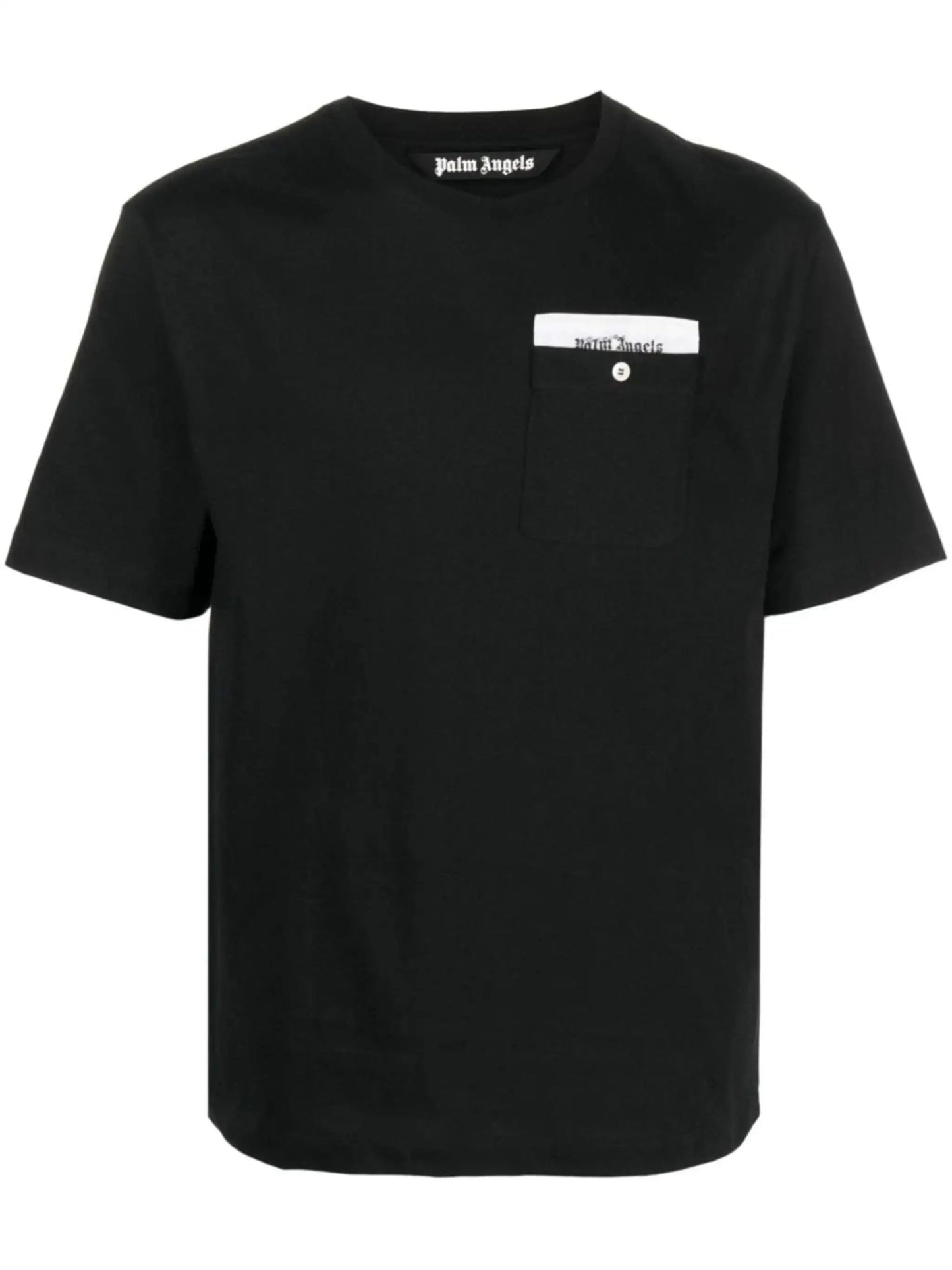 Palm Angels - Тениски - Logo - Tape Cotton T-shirt - Love|Labels