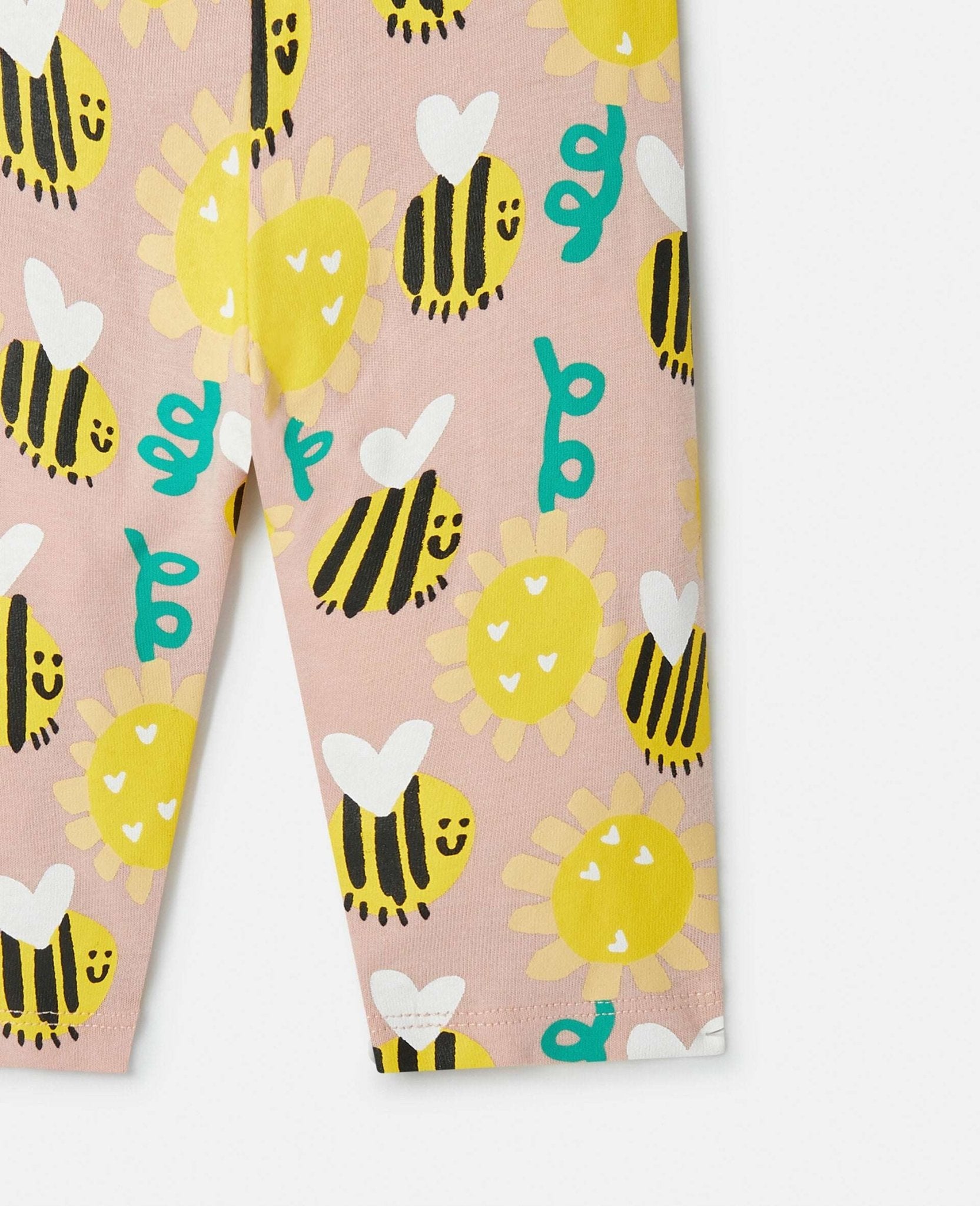Stella McCARTNEY Kids - Клинове - Bees Sunflower Leggings - Love|Labels