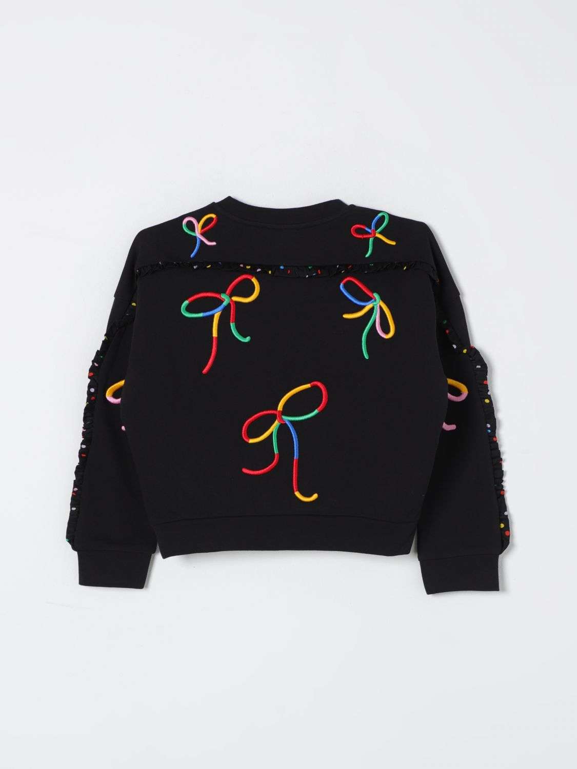 Stella McCARTNEY Kids - Блузи - Black Bows Sweatshirt - Love|Labels