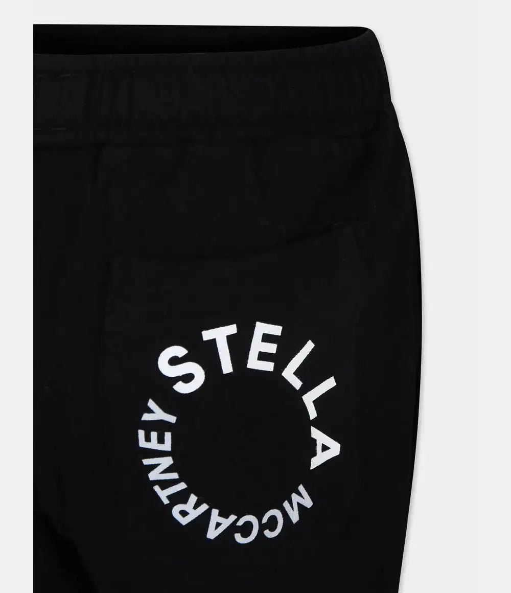 Stella McCARTNEY Kids - Панталони - Black Circle Joggers - Love|Labels