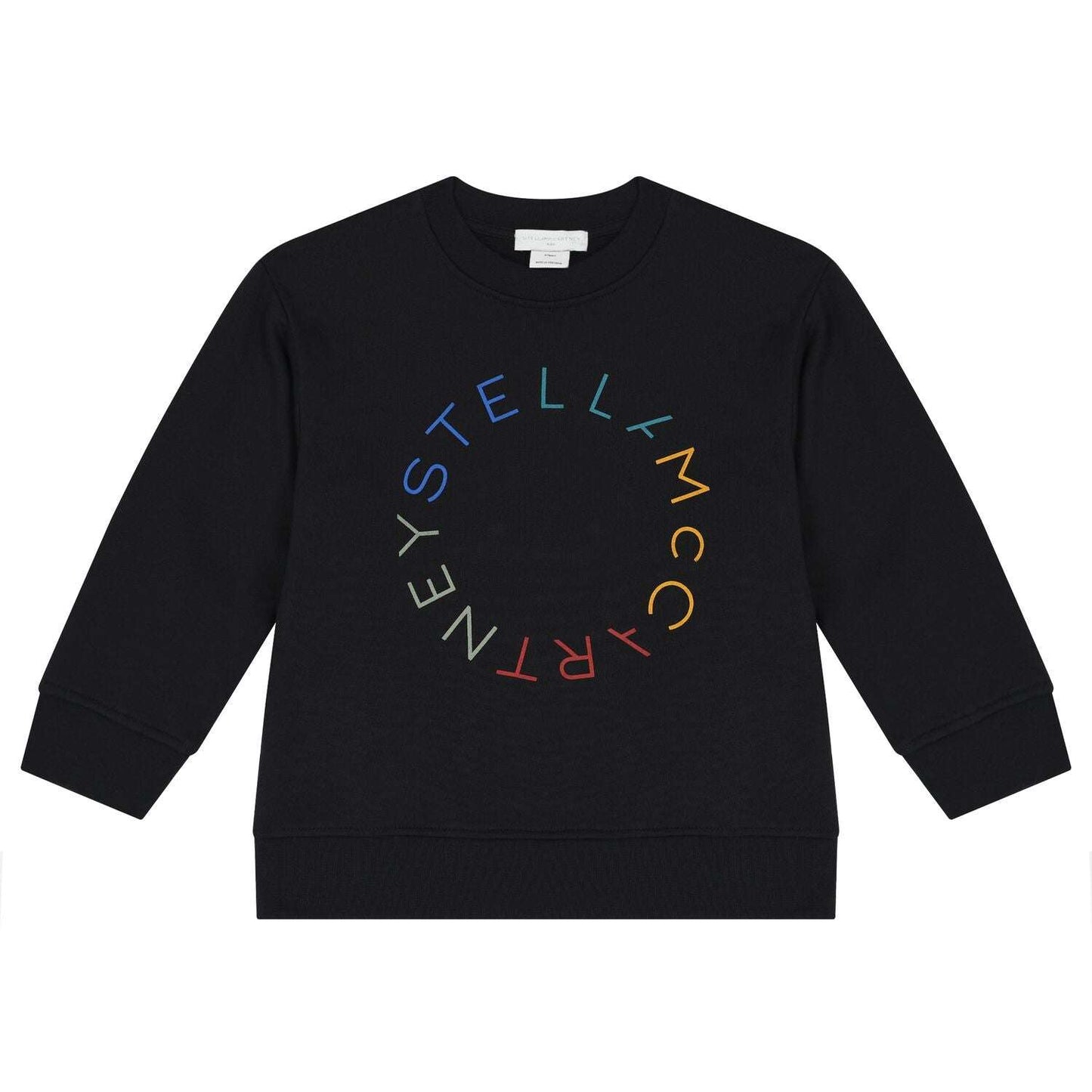 Stella McCARTNEY Kids - Блузи - Black Circle Logo Sweatshirt - Love|Labels
