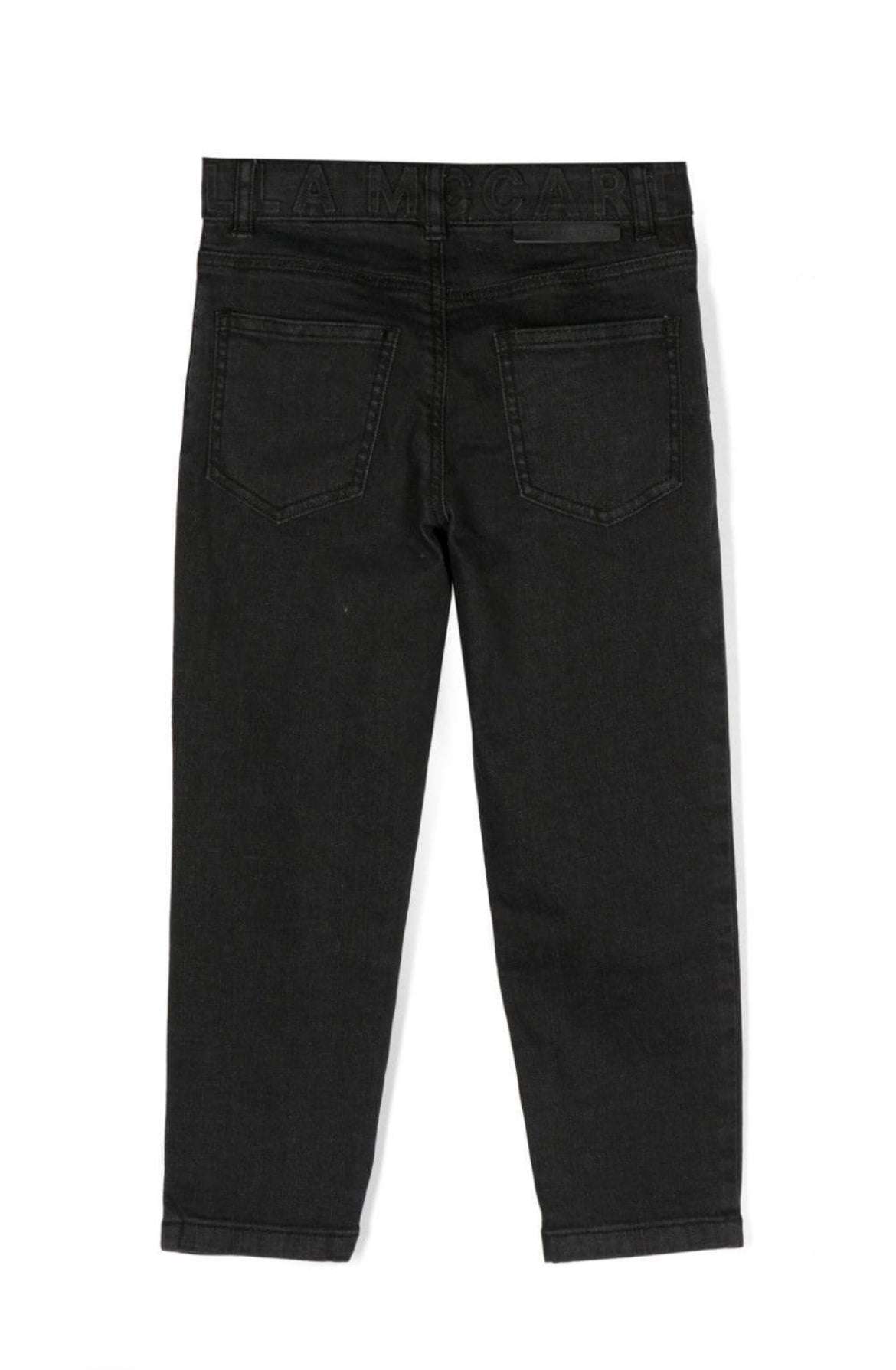Stella McCARTNEY Kids - Панталони - Black Denim Pants - Love|Labels