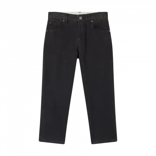 Stella McCARTNEY Kids - Панталони - Black Denim Pants - Love|Labels