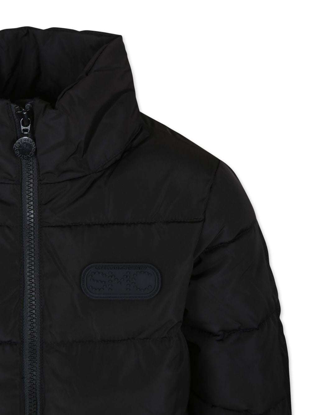 Stella McCARTNEY Kids - Якета - Black Embossed Logo Puffer - Love|Labels