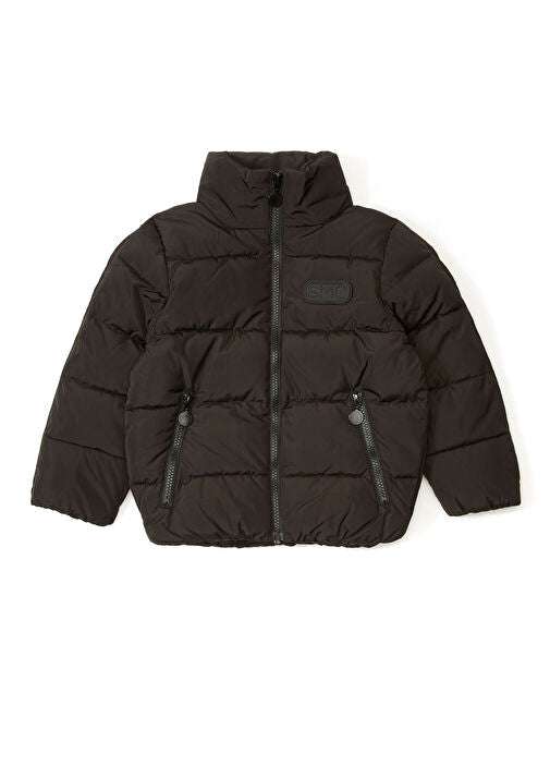 Stella McCARTNEY Kids - Якета - Black Embossed Logo Puffer - Love|Labels