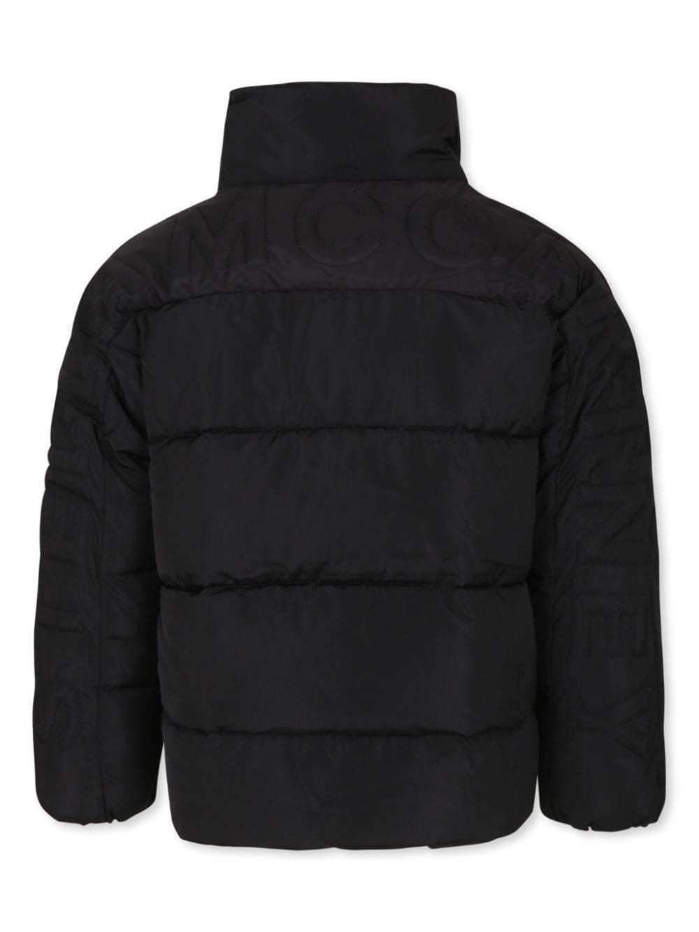 Stella McCARTNEY Kids - Якета - Black Embossed Logo Puffer - Love|Labels