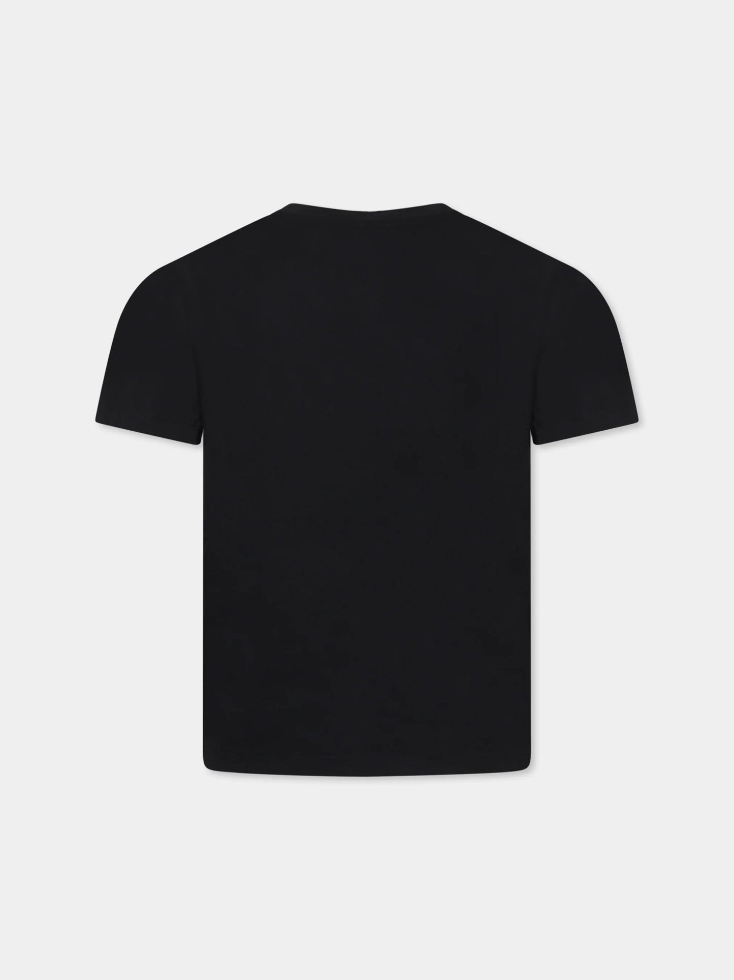Stella McCARTNEY Kids - Тениски - Black Print T-Shirt - Love|Labels