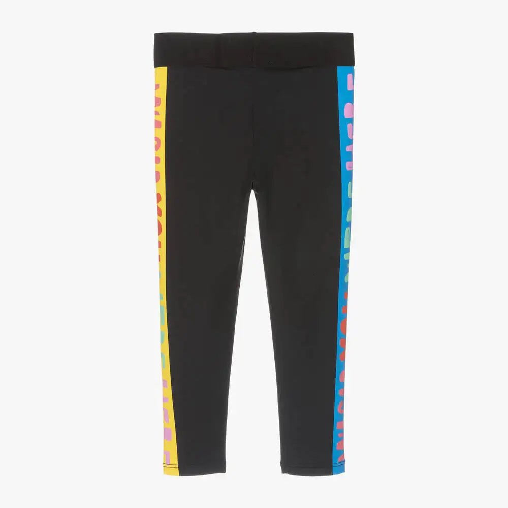Stella McCARTNEY Kids - Клинове - Black Wish Leggings - Love|Labels
