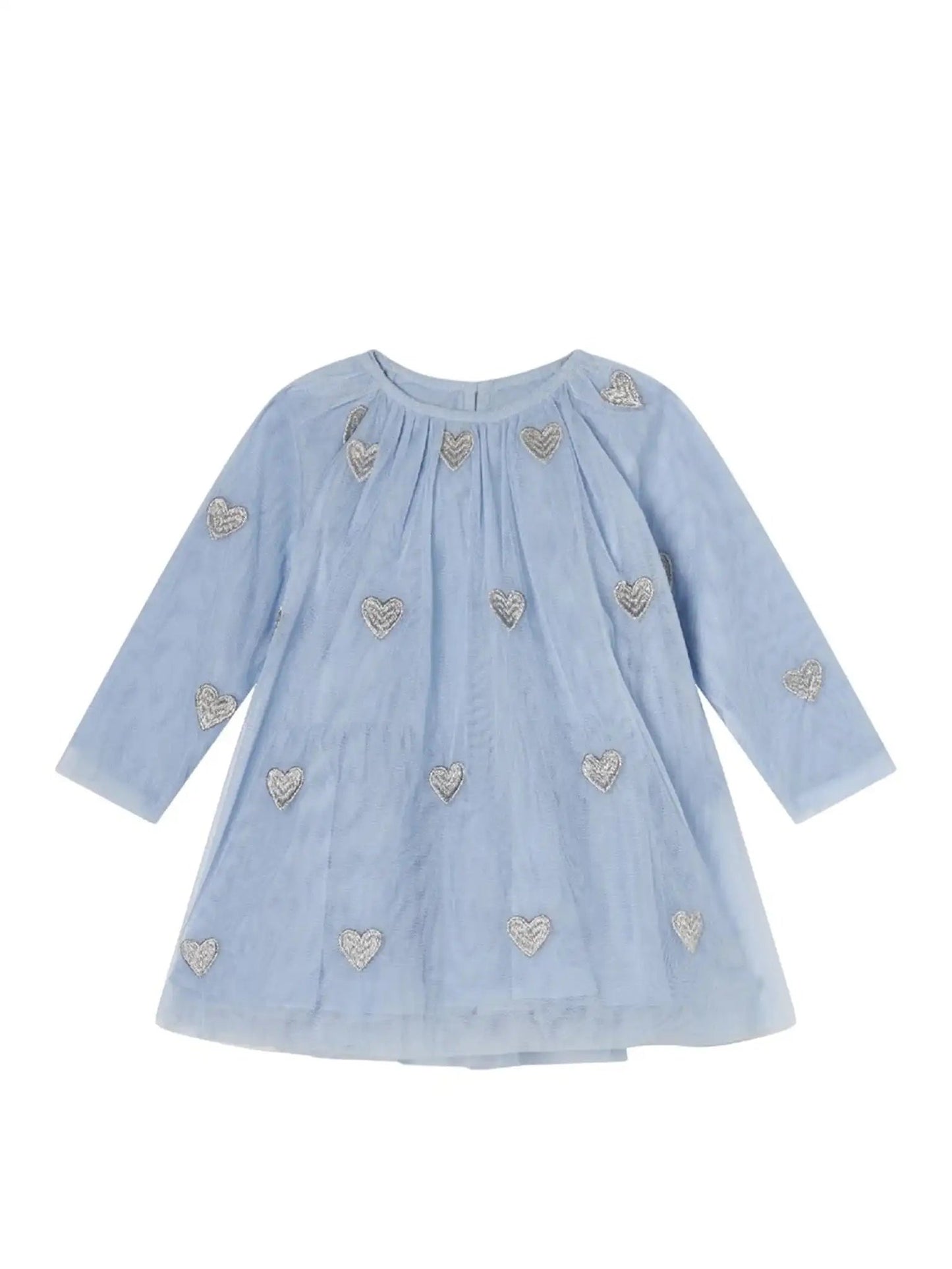 Stella McCARTNEY Kids - Рокли - Blue Tulle Heart Dress - Love|Labels