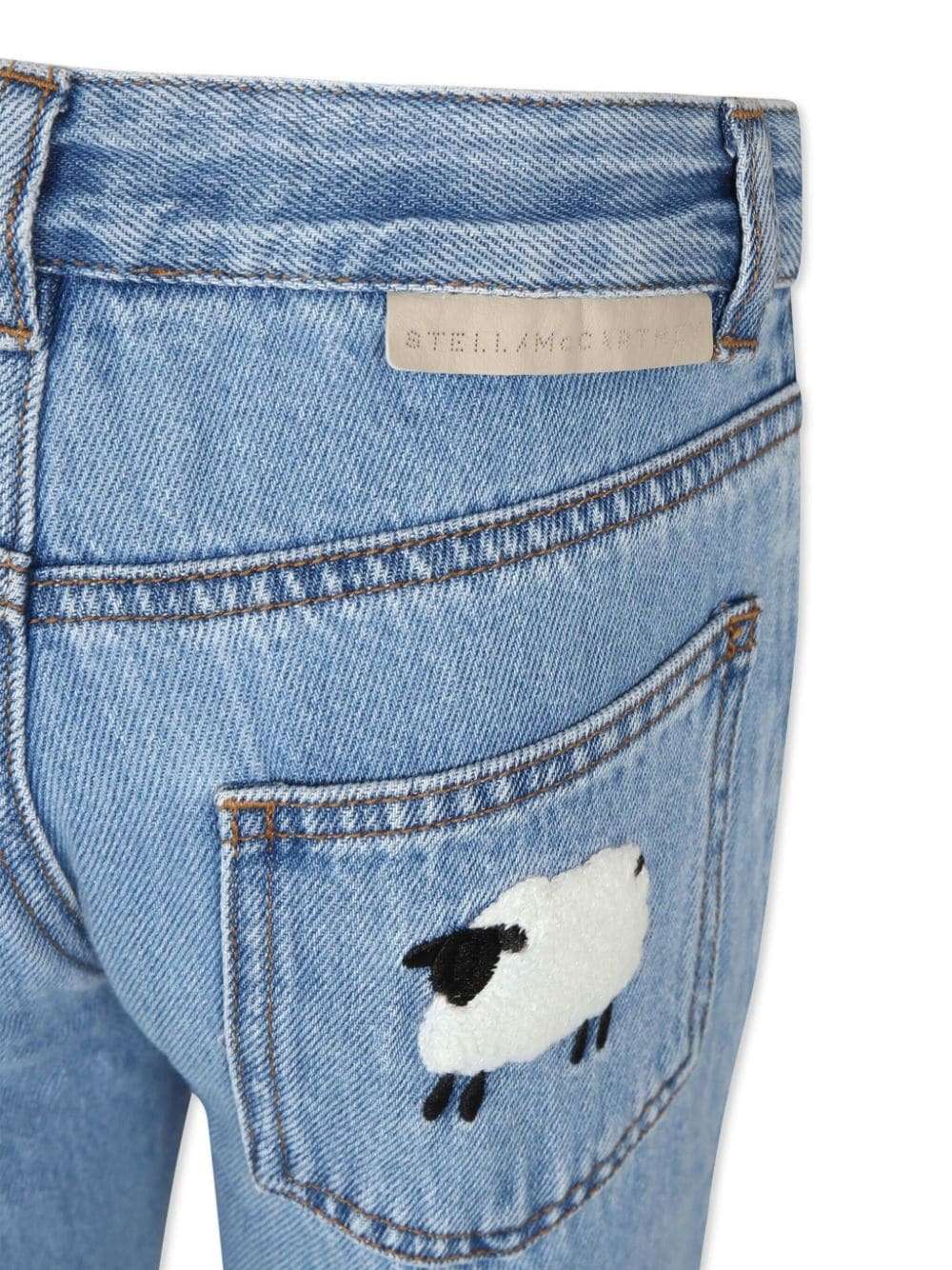 Stella McCARTNEY Kids - Панталони - Boys Blue Doodle Denim Jeans - Love|Labels