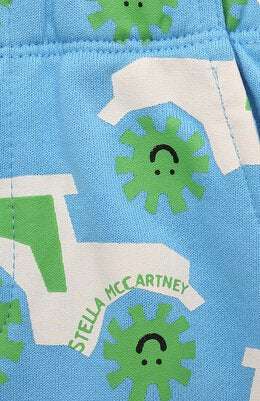Stella McCARTNEY Kids - Панталони - Boys Blue Tractor Logo Joggers - Love|Labels
